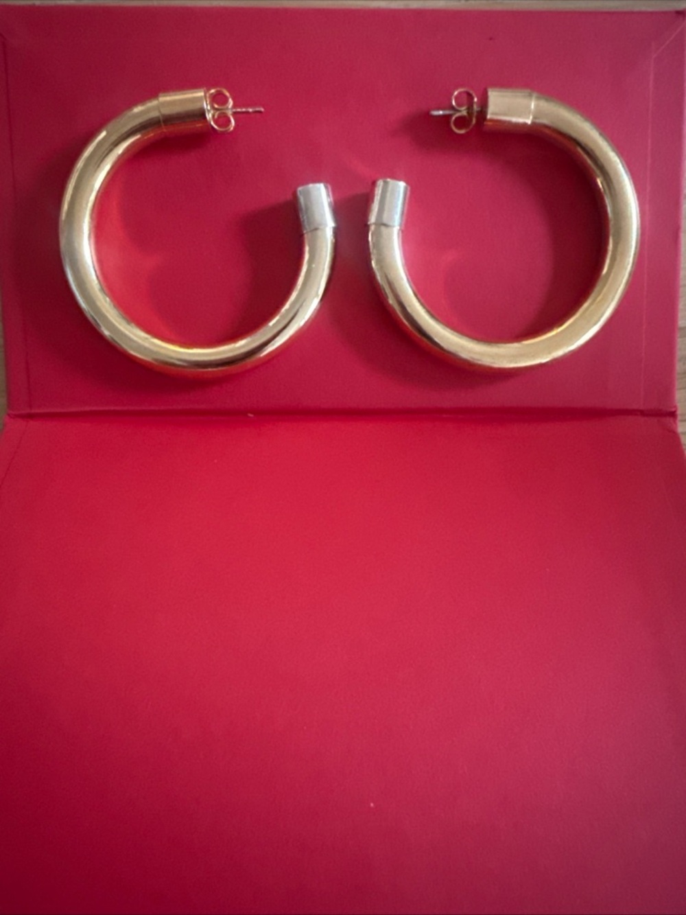 Carolina Herrera Medium Maxi Hoop Earrings